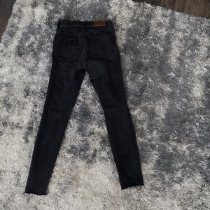 Madewell 9” High-Rise Skinny Size 25 Black Jeans